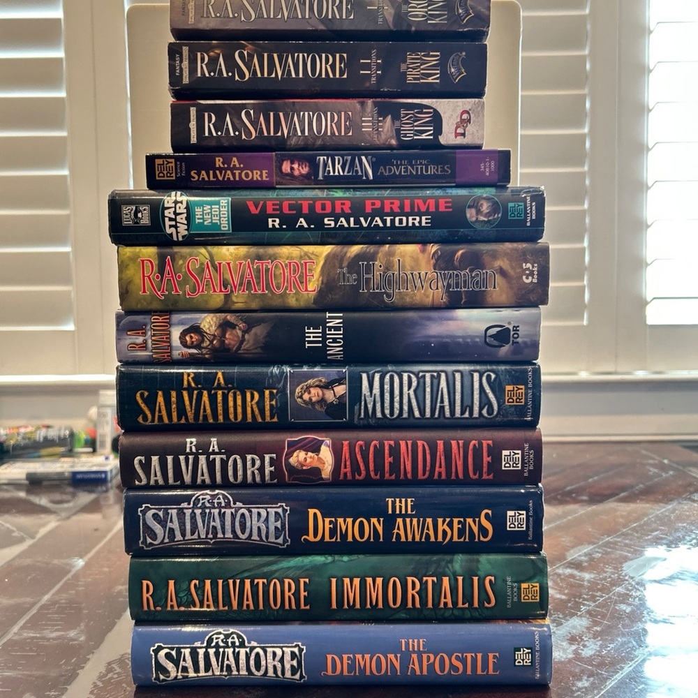 R.A. Salvatore Book Collection